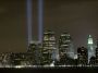 Towers of light tribute to the victims of 9/11, New York City