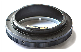 Canon EOS manual focus lenses and adapters