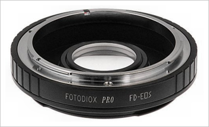 Canon EOS manual focus lenses and adapters