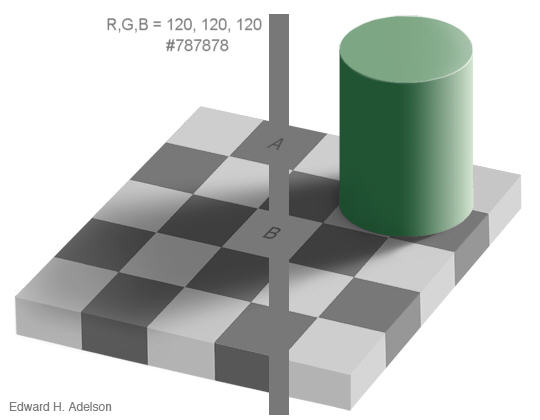 Checkerboard Illusion