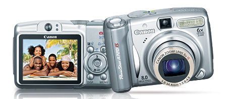 Canon Powershot A720is Review