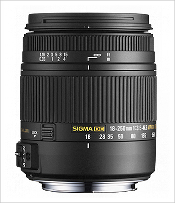 シグマ　Canon用18-250mm F3.5-6.3DC MACRO OS