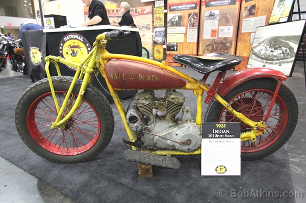 1931 Indian 101 Sport Scout  - Wall of Death bike